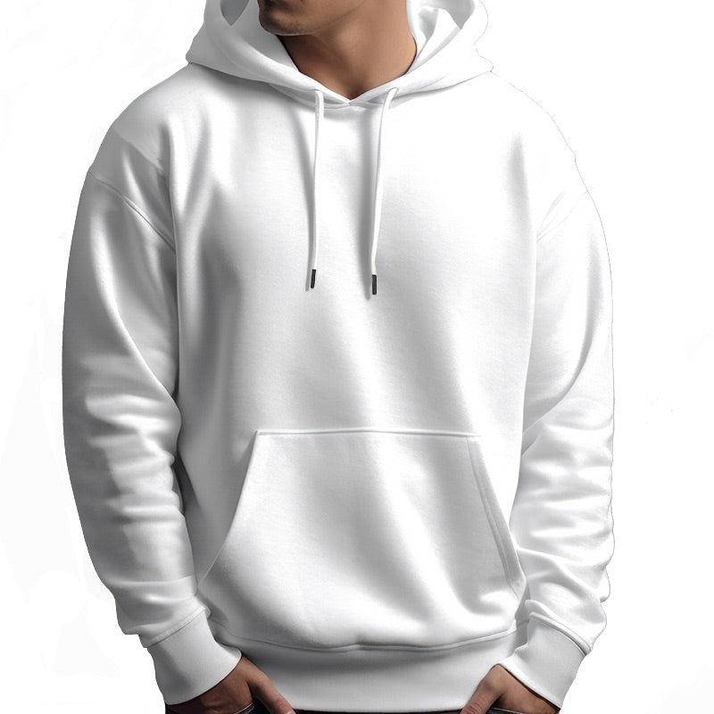 Kapuzen-Sweatshirt mit Känguru-Tasche, sublimierbar