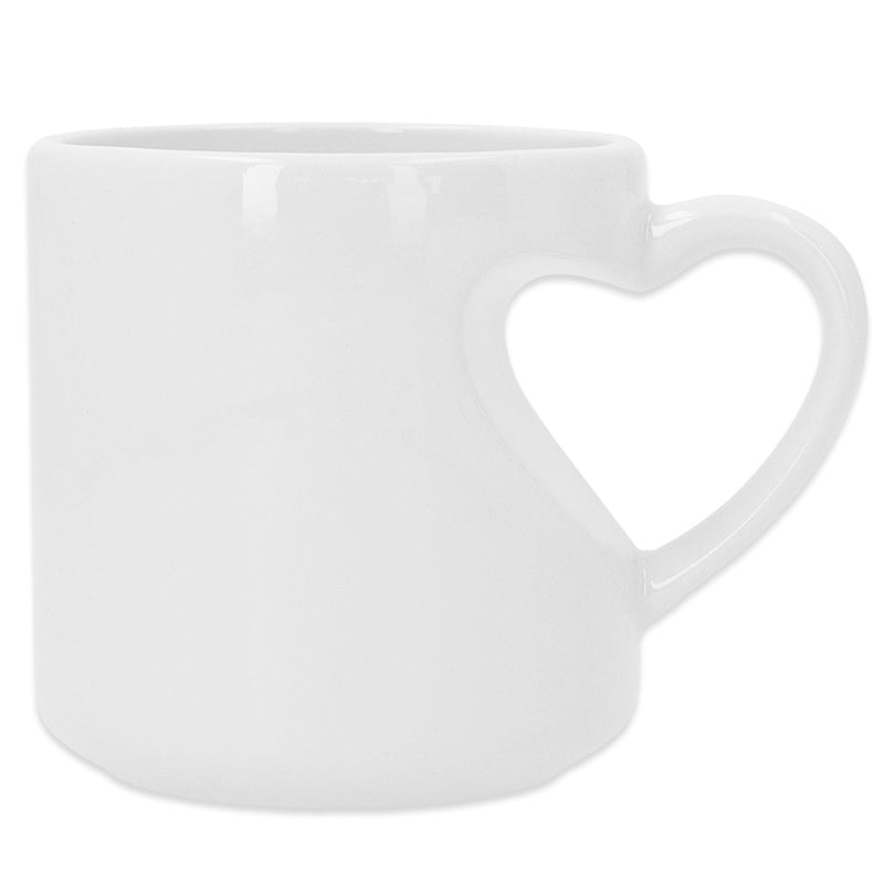 Herz-Tasse für Sublimationsdruck