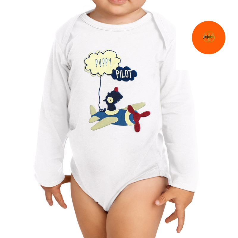 Kurzarm-Langarm Baby-Body zum Sublimieren