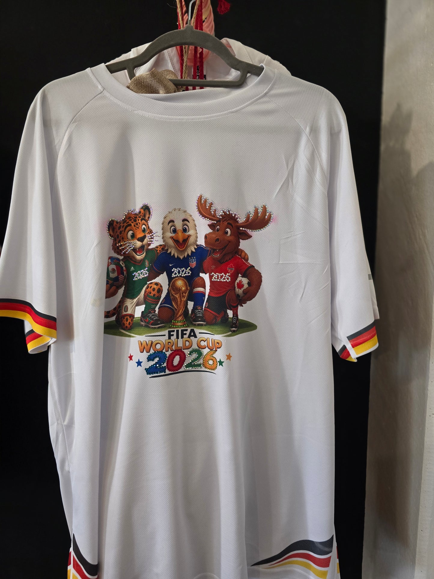 ⚽ T-Shirt zur Fußball-Weltmeisterschaft 2026.