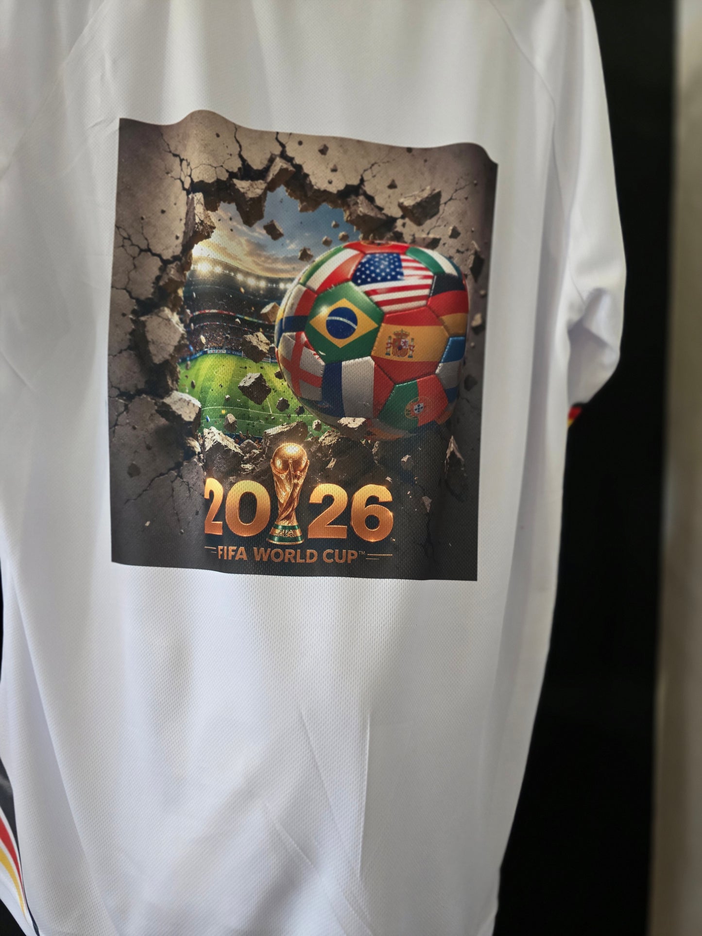 ⚽ T-Shirt zur Fußball-Weltmeisterschaft 2026.