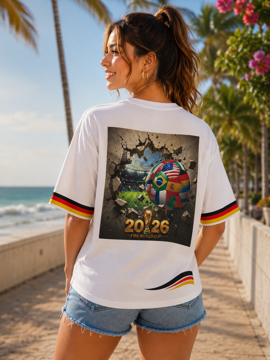 ⚽ T-Shirt zur Fußball-Weltmeisterschaft 2026.