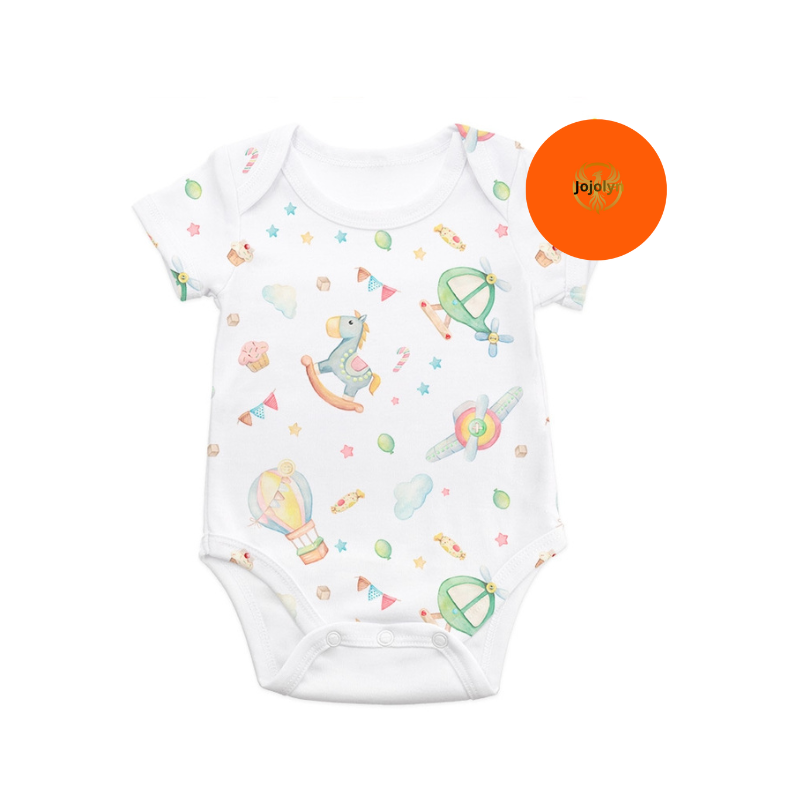 Kurzarm-Langarm Baby-Body zum Sublimieren