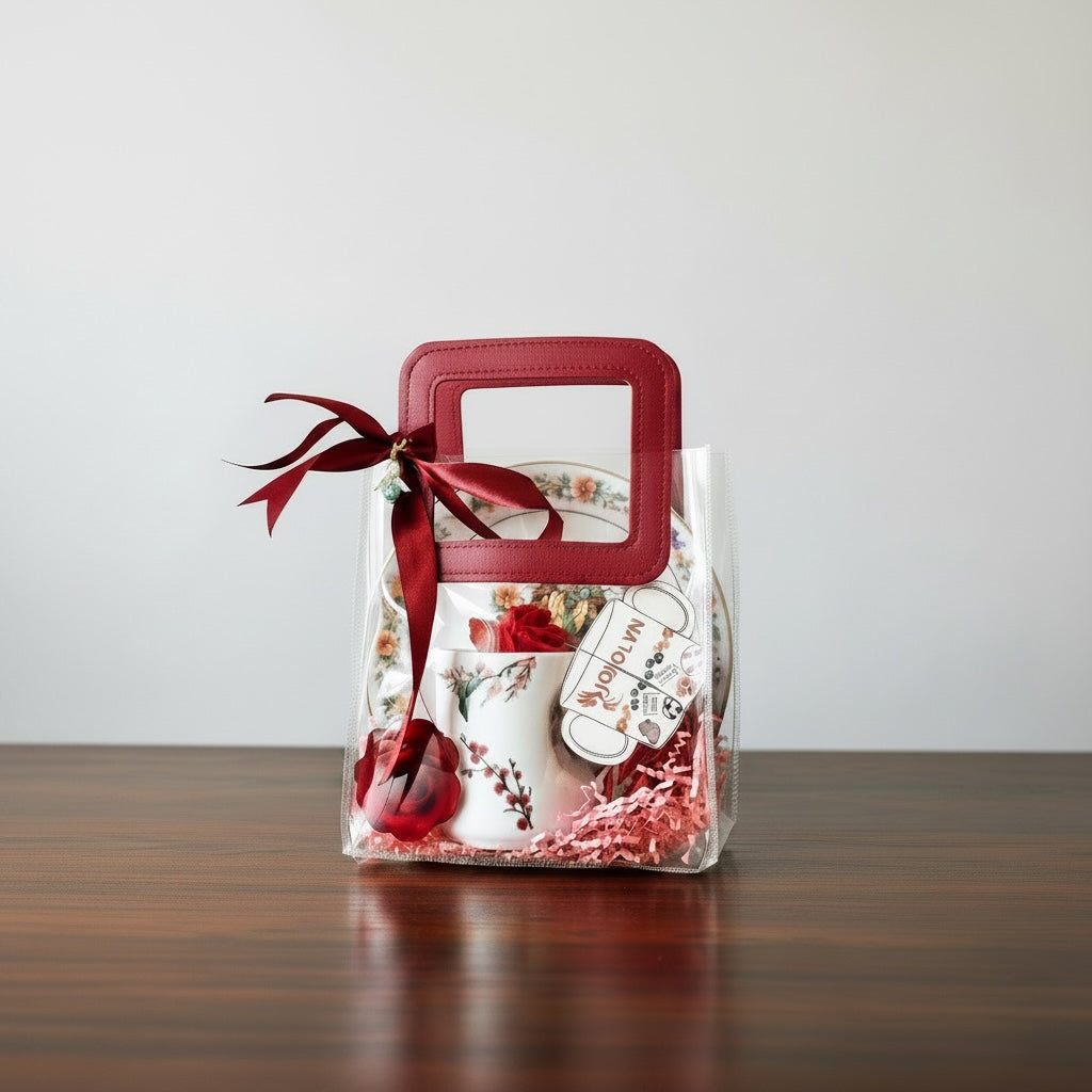 Personalisiertes Geschenkset mit Tasse & Dekoteller