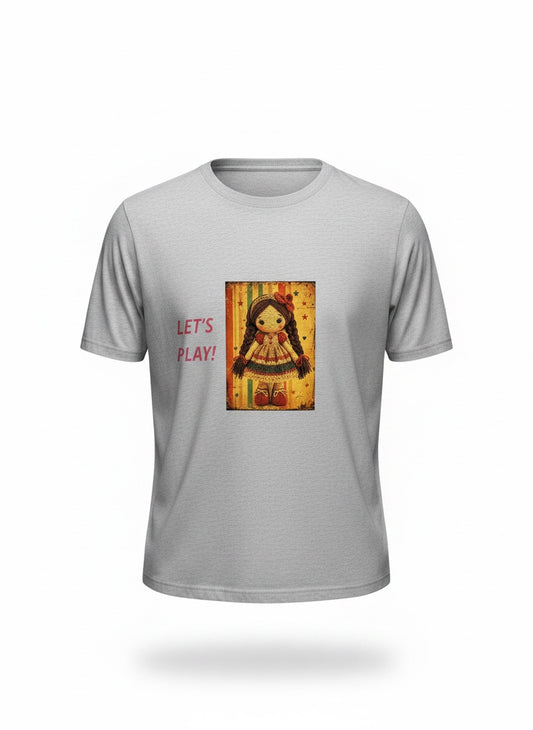 "Let's Play" Vintage Puppet Tee