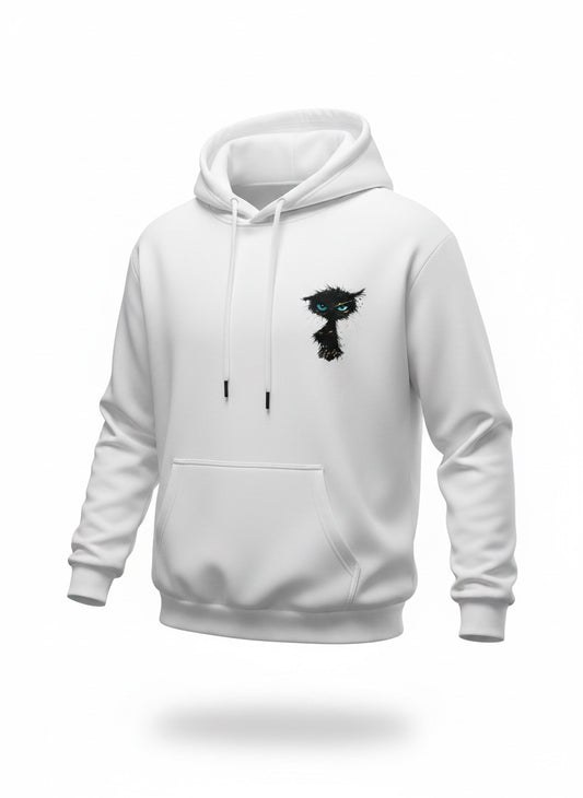 Streewear hoodie mit Katzen motiv