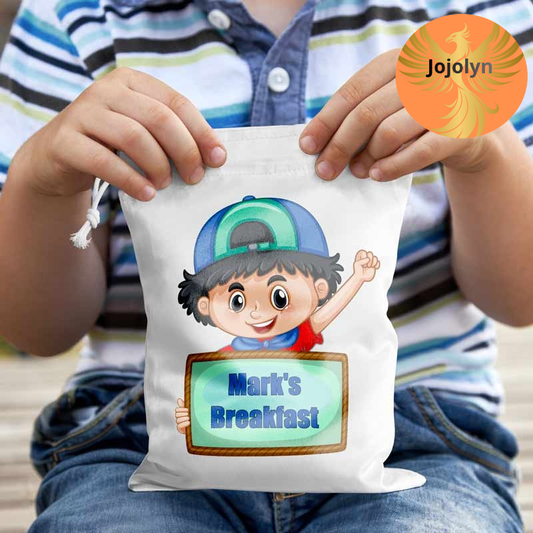 Personalisierbare Frühstückstasche aus sublimierbarem Stoff