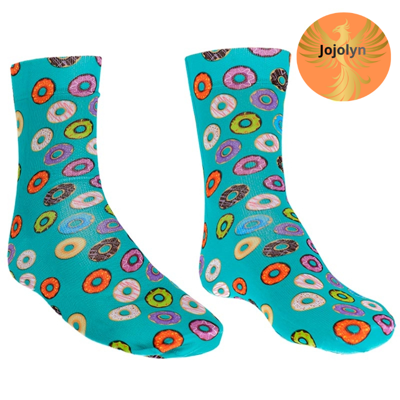 Sublimierbare Socken ohne Ferse – individuell personalisierbar