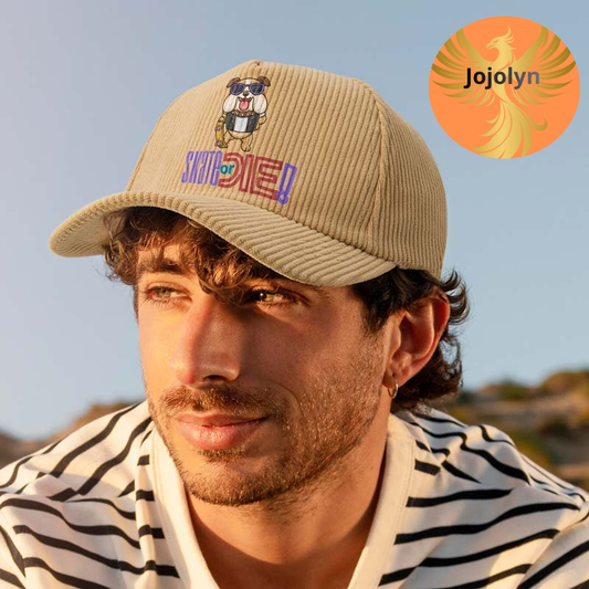 Personalisierbare Cordmütze – Sublimationsdruck