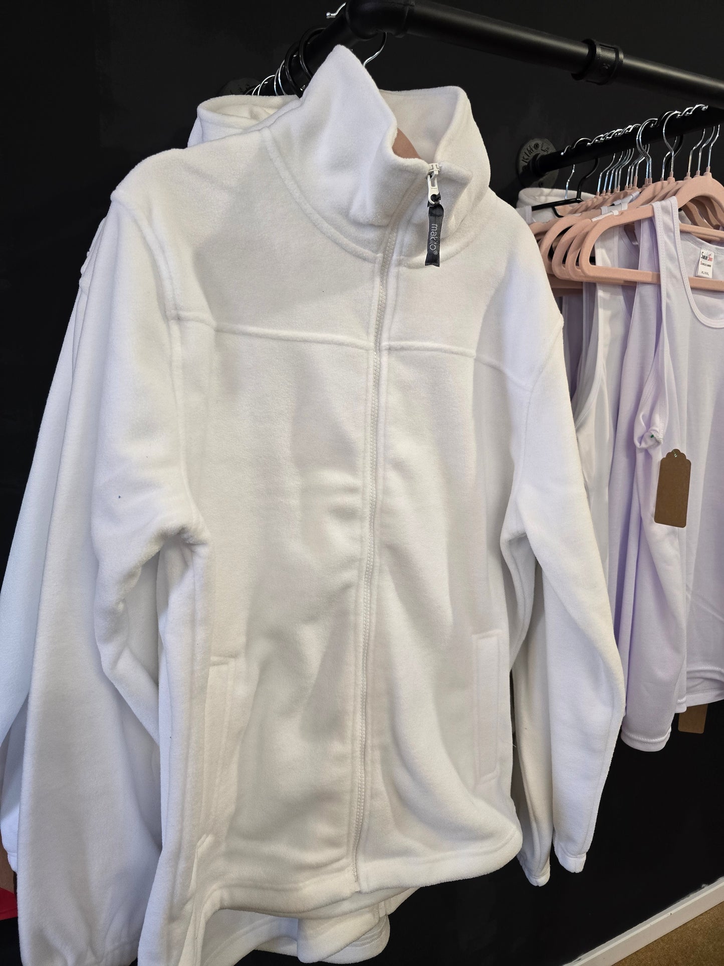 Personalisierter Hoodie mit Reißverschluss – Musik-Design (inkl. Design