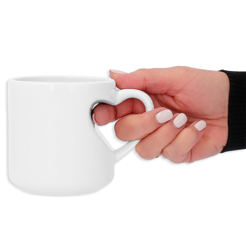 Herz-Tasse für Sublimationsdruck