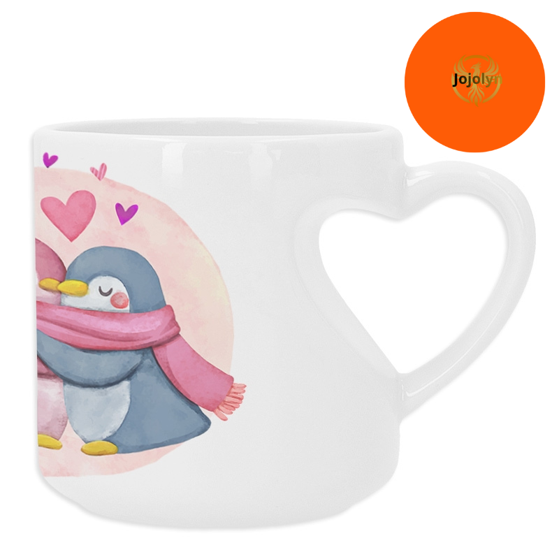 Herz-Tasse für Sublimationsdruck